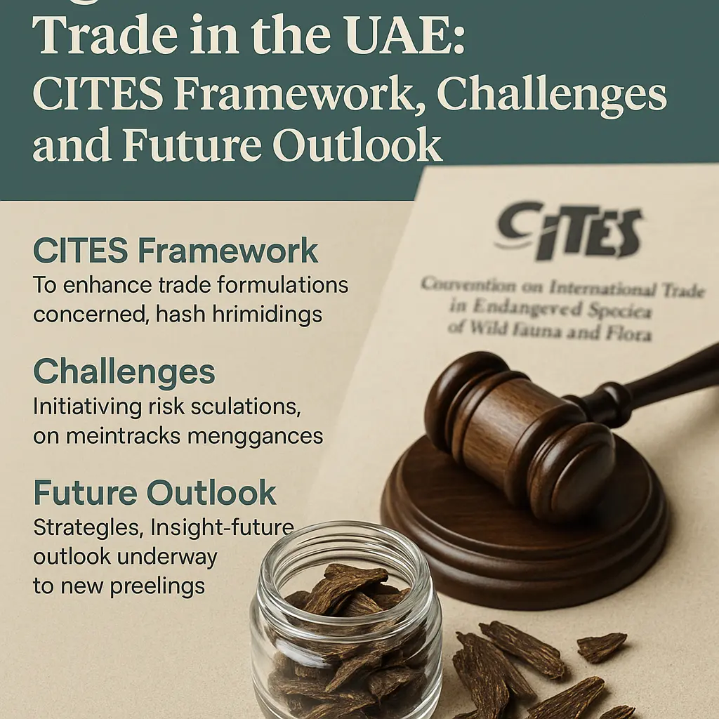 Regulating the Agarwood Trade in the UAE: CITES Framework, Challenges, and Future Outlook