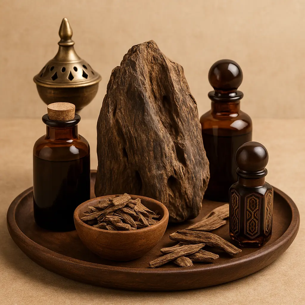 The Essence of Sri Lankan Agarwood Oil