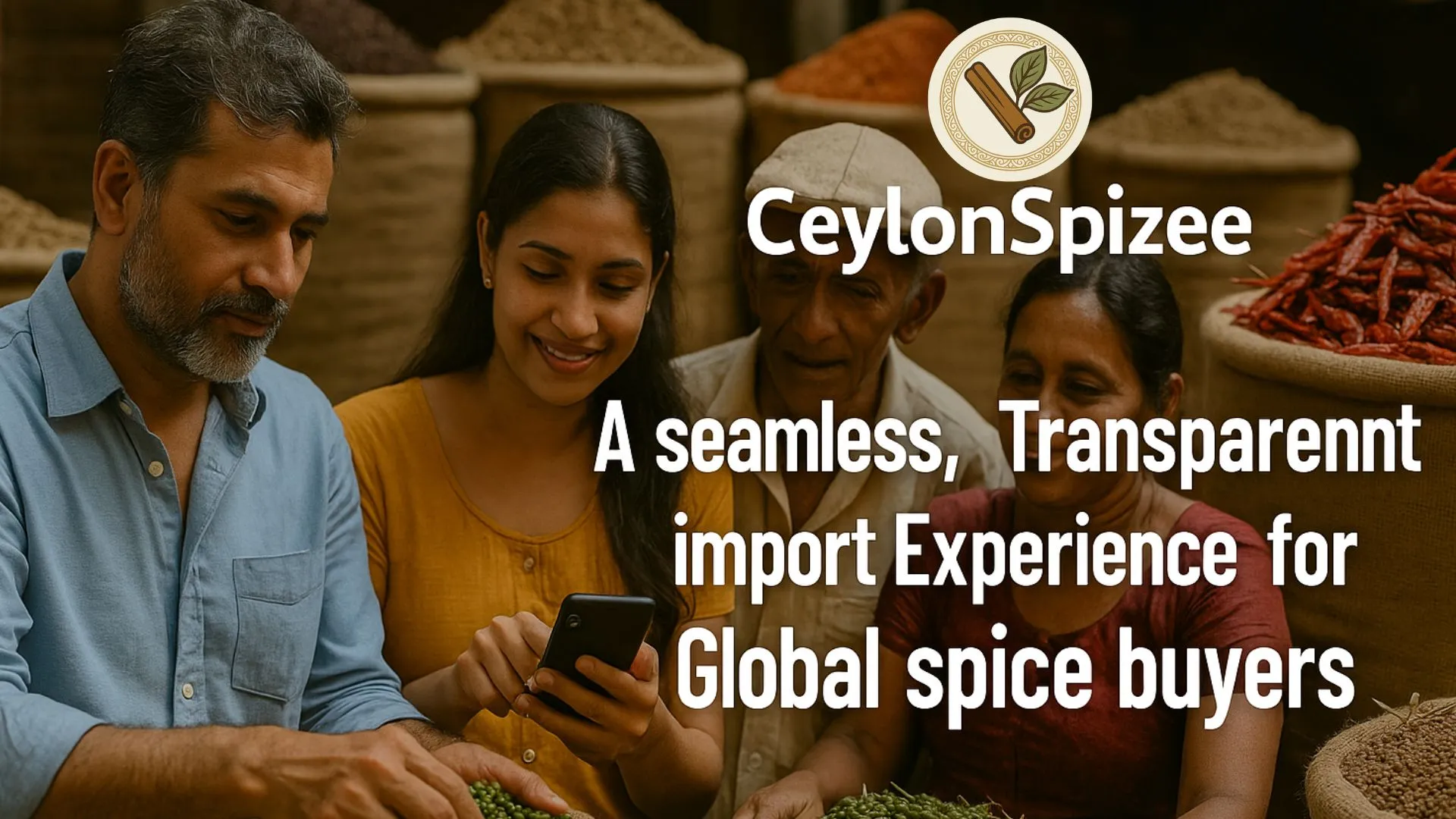CeylonSpizee: A Seamless, Transparent Import Experience for Global Spice Buyers