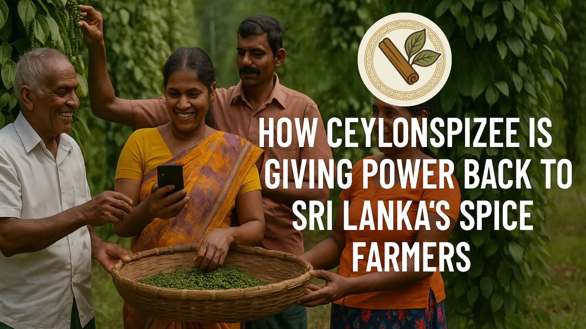 How CeylonSpizee is Giving Power Back to Sri Lanka's Spice Farmers